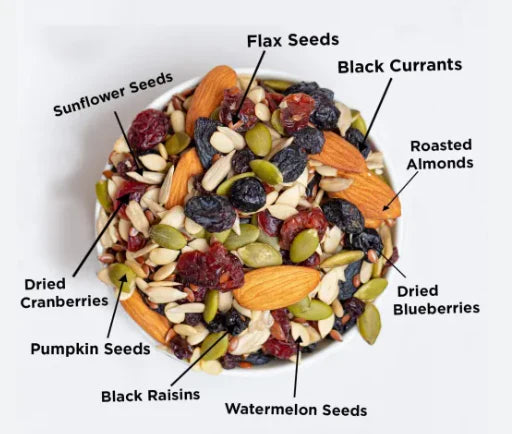 Premium Mixed Dryfruits | Healthy Dryfruit Mix for Energy, Weight Gain. 1Kg